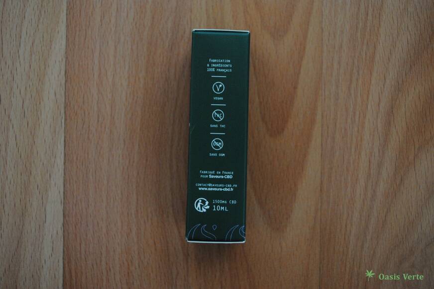 huile saveurs cbd packaging 2